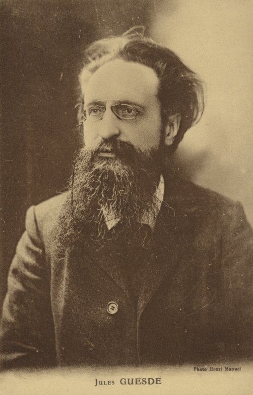 Jules Guesde（1845-1922），法国记者和社会主义政治家 作者 法国摄影师