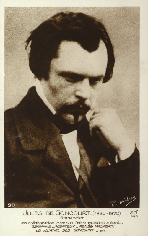 Jules de Goncourt（1830-1870），法国小说家 作者 法国摄影师