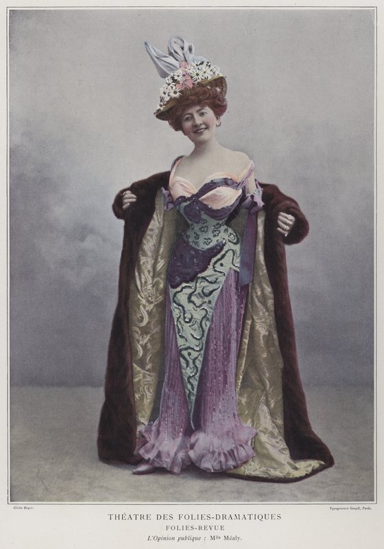 Juliette Mealy，法国演员和歌手（彩色照片） 作者 法国摄影师