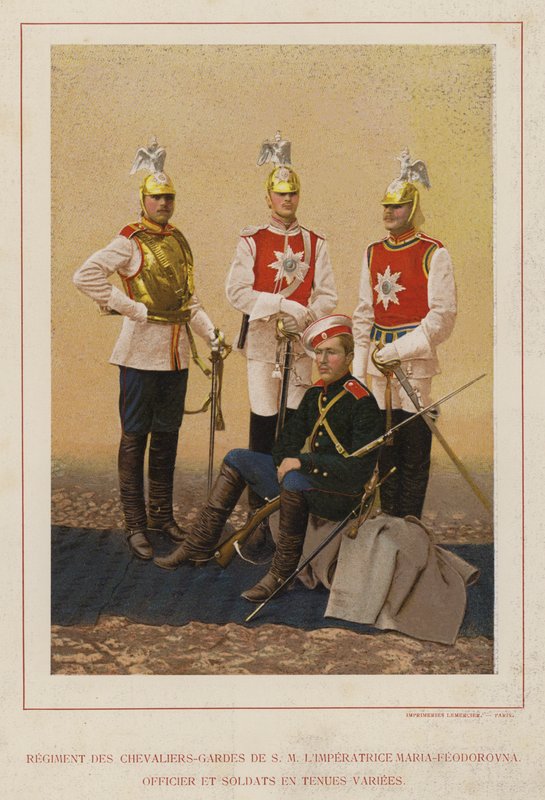 LArmee Russe: Regiment Des Chevaliers-Gardes De S M L