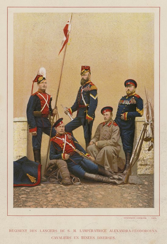 LArmee Russe: Regiment Des Lanciers De S M L