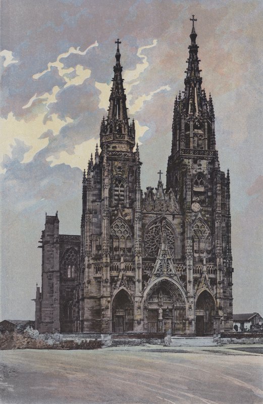 Lepine，教堂Notre-Dame，一起没有 作者 法国摄影师
