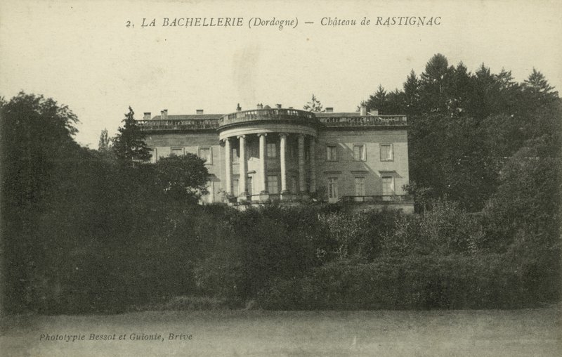 La Bachellerie, Dordogne, Chateau De Rastignac (b/w photo) 作者 法国摄影师