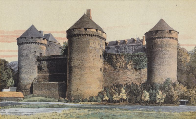 Lassay，Chateau，Cote de la riviere 作者 法国摄影师