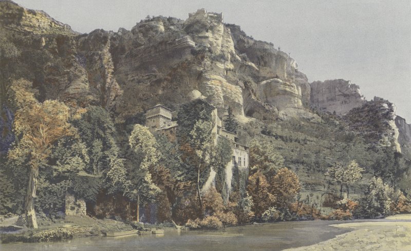 Larnal-du-Tarn，Chateau de la Caze，位于塔恩河右岸 作者 法国摄影师