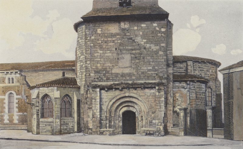 Mas-DAgenais，Church，Facade S. 作者 法国摄影师