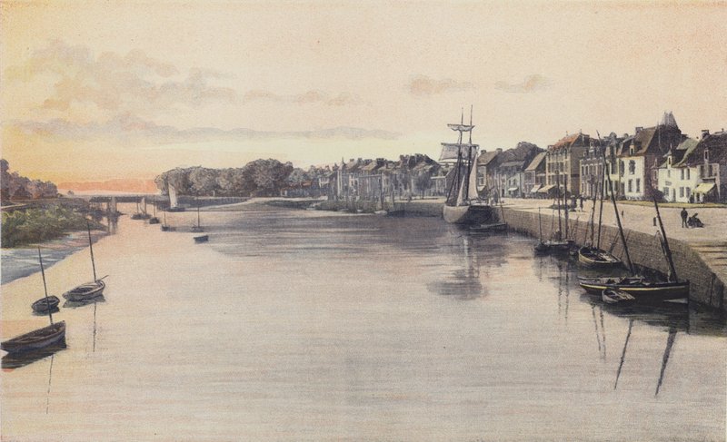 Le Pouliguen，港口的一般观点 作者 法国摄影师