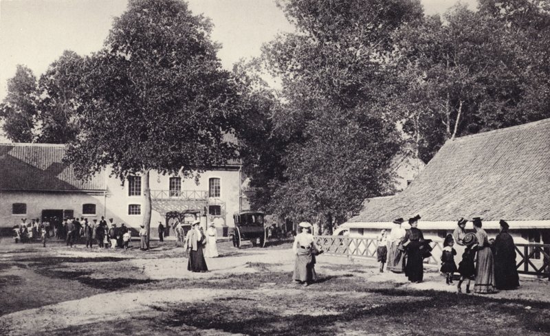 勒图凯（Le Touquet），谷仓和小屋等，于1903年安排接待客人，这是第一个冬宫酒店 作者 法国摄影师