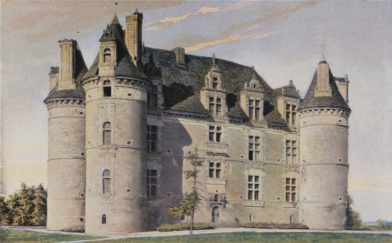 Vieil-Bauge，Chateau de Landifer，Ensemble SE 作者 法国摄影师