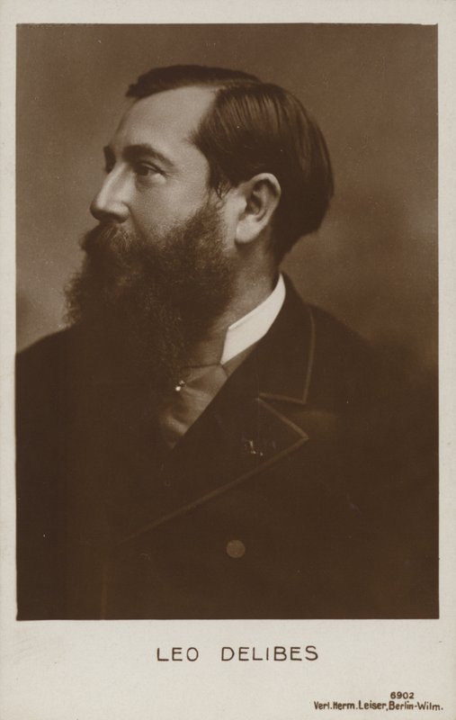 法国作曲家Leo Delibes（1836-1891） 作者 法国摄影师