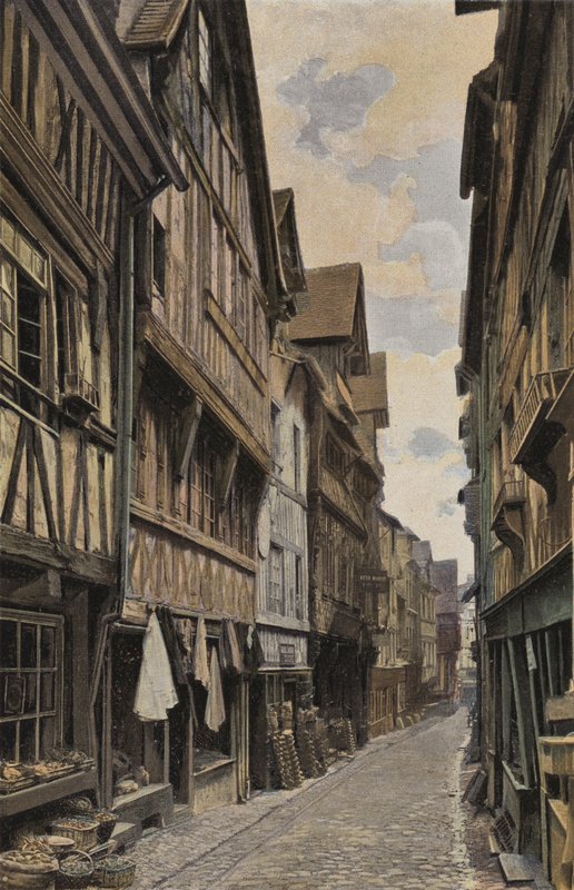 Lisieux，Rue aux Fevres 作者 法国摄影师