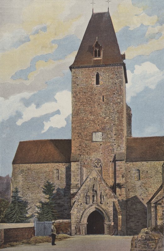 Lonlay，Lobbaye，Church，Ensemble O. 作者 法国摄影师