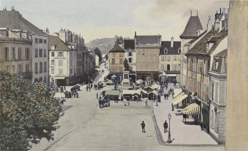 Lons-le-Saulnier，自由广场 作者 法国摄影师