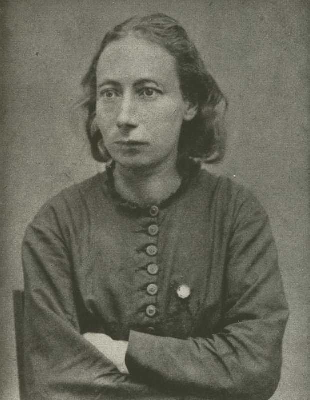 Louise Michel, Paris Commune (b/w photo) 作者 法国摄影师