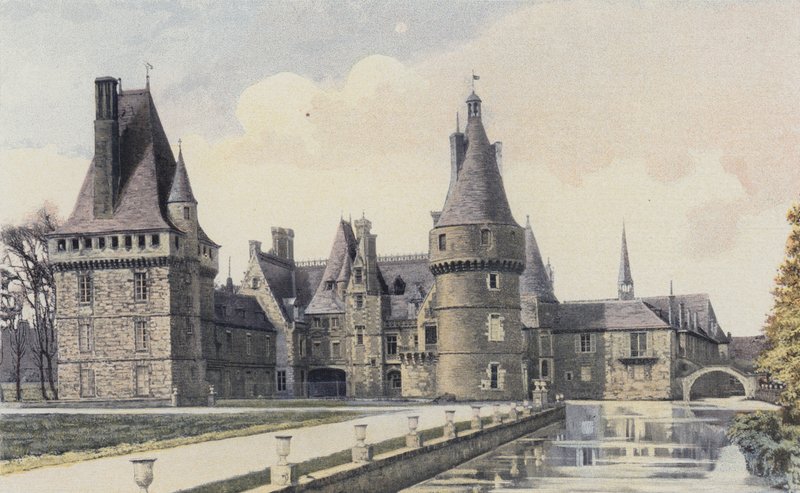 Maintenon，Chateau，一般视图 作者 法国摄影师
