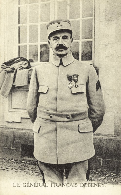 Marie-Eugene Debeney，法国第一次世界大战的将军（黑白照片 作者 法国摄影师