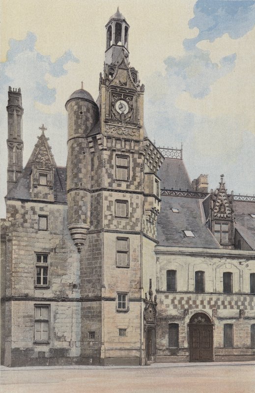 Montigny-le-Gannelon，Chateau，Turret楼梯 作者 法国摄影师