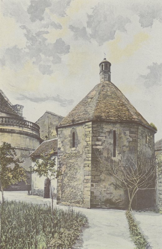 Montmorillon，小八角形，在Seminaire的花园里 作者 法国摄影师