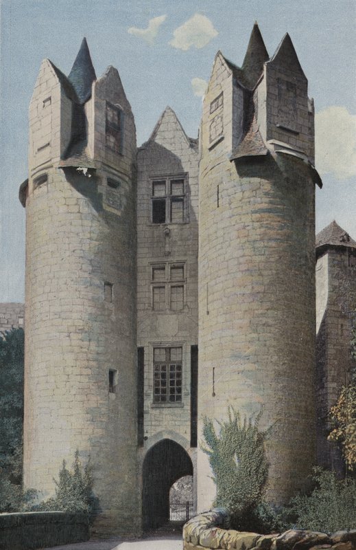 Montreuil-Bellay，Chateau-Vieux，The Great Chatelet 作者 法国摄影师