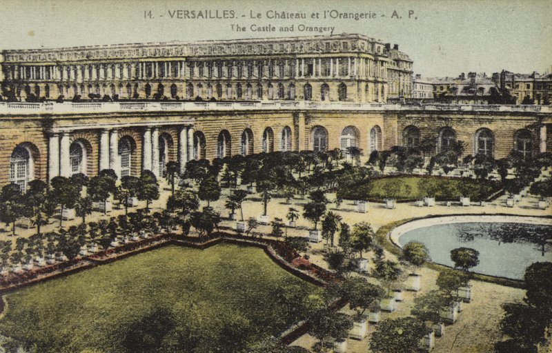 Orangery of the Palace of Versailles (colour photo) 作者 法国摄影师