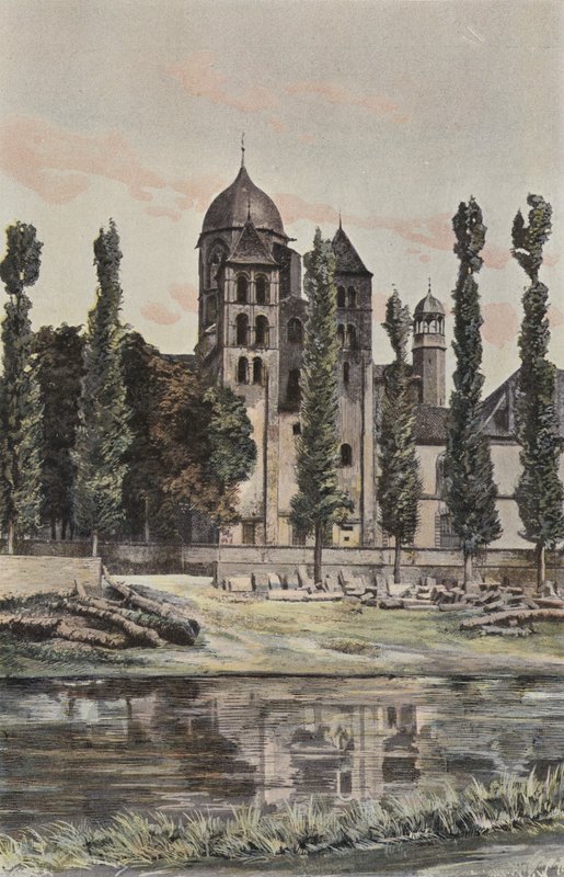 Paray-le-Monial，教会在一起 作者 法国摄影师
