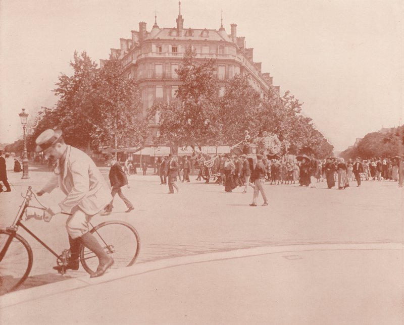 Paris: Funeral of Alboni, the Great Prima Donna (b/w photo) 作者 法国摄影师
