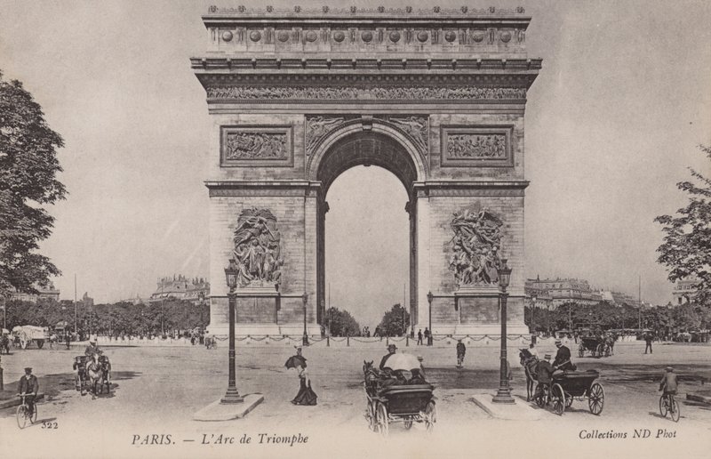 巴黎，LArc De Triomphe 作者 法国摄影师