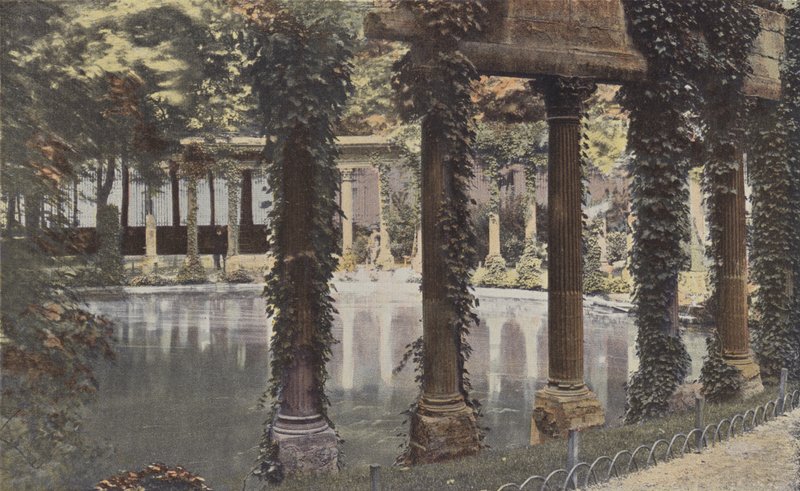 巴黎，Parc Monceau，Naumachie 作者 法国摄影师