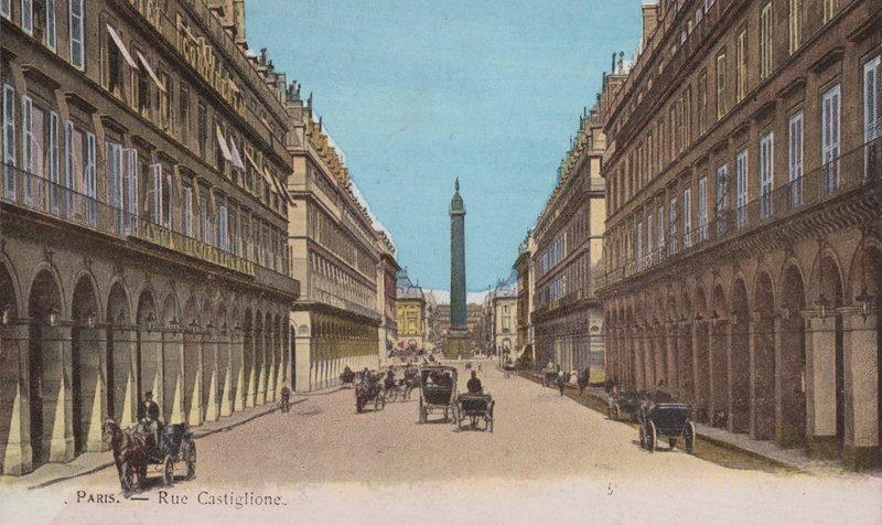 巴黎，Rue Castiglione 作者 法国摄影师