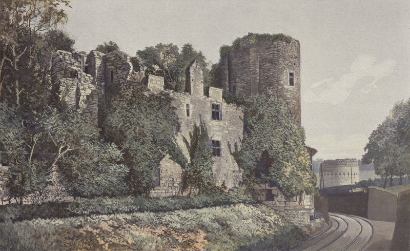 Perigueux，Chateau-Barriere和Tour de Vesone，见于lO 作者 法国摄影师