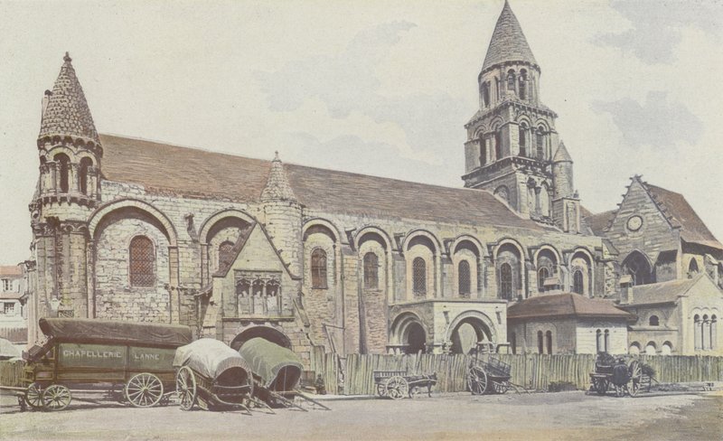 普瓦捷，Notre-Dame-la-Grande教堂，Facade laterale S. 作者 法国摄影师
