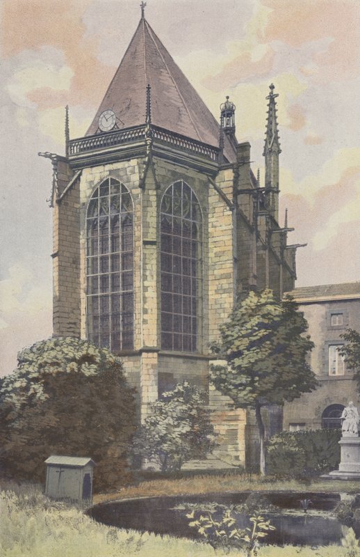 Riom，Sainte-Chapelle，Ensemble NE 作者 法国摄影师