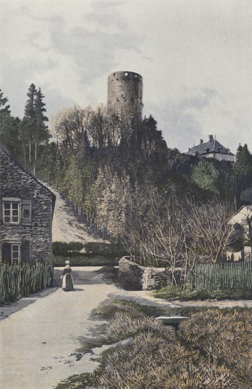 Rupt-sur-Saone，城堡塔楼 作者 法国摄影师