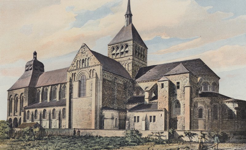 Saint-Benoit-sur-Loire，Abbey Church，Ensemble S. 作者 法国摄影师