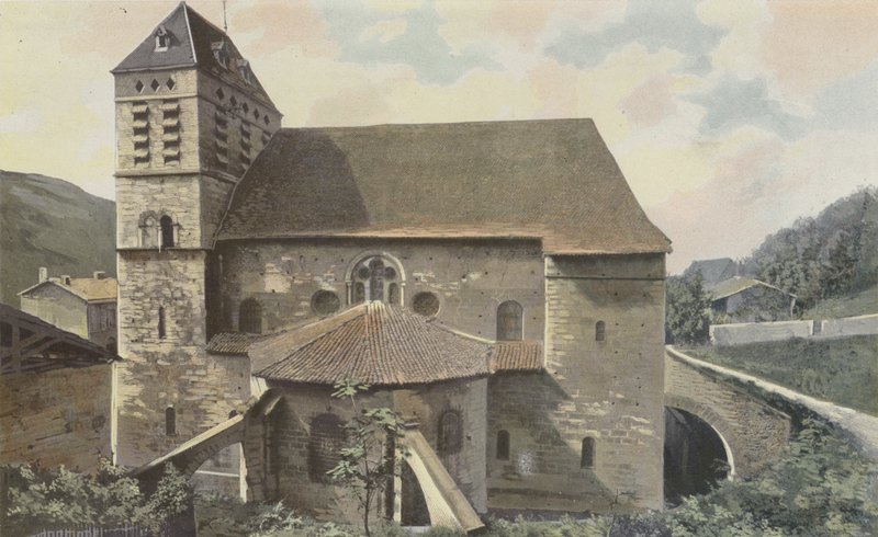 Saint-Chef，Church，Cote de labside 作者 法国摄影师