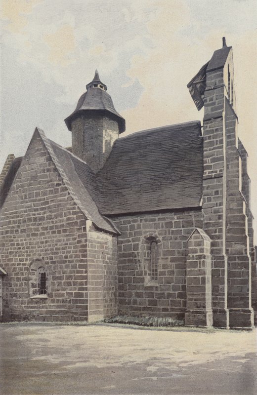 Saint-Cyr-la-Roche，Church，Ensemble N. 作者 法国摄影师