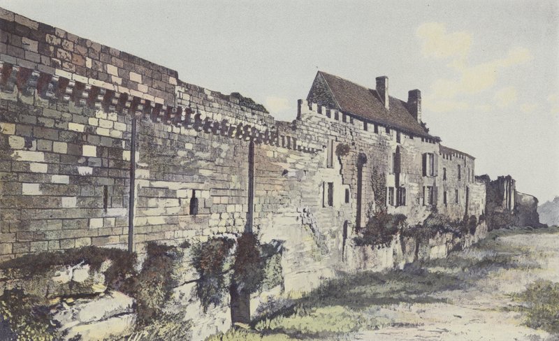 Saint-Emilion，Remparts to NO的遗迹，Logis de Malet 作者 法国摄影师