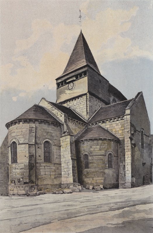 Sancergues，Church，Ensemble NE 作者 法国摄影师