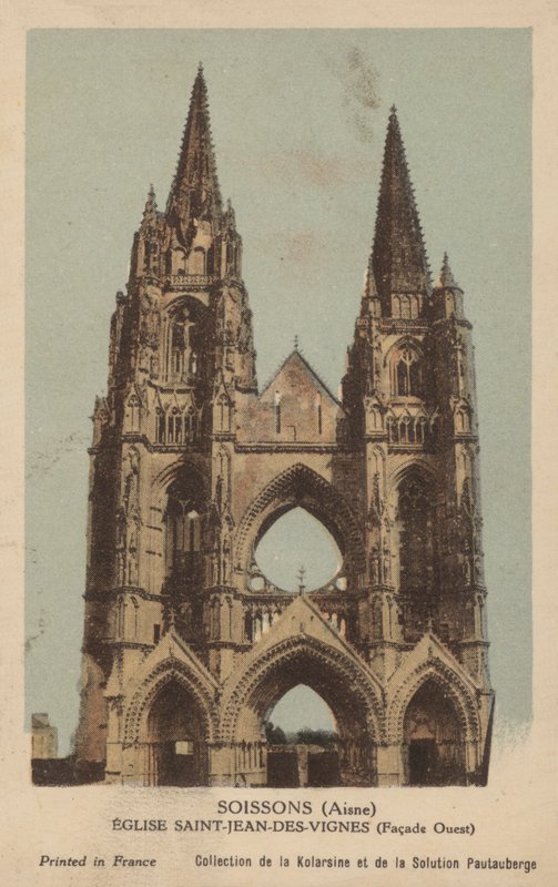 Soissons，Saint Jean Des Vignes教堂 作者 法国摄影师
