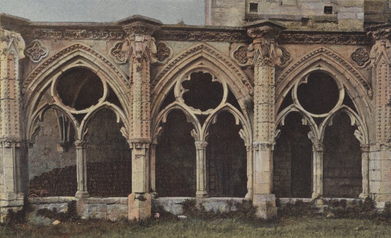 Soissons，Saint-Jean-des-Vignes修道院的废墟（正面N） 作者 法国摄影师