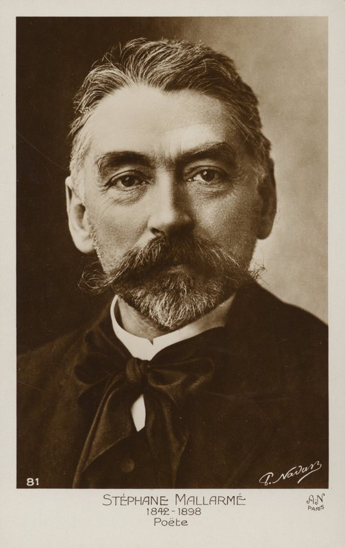 Stephane Mallarme（1842-1898），法国诗人 作者 法国摄影师