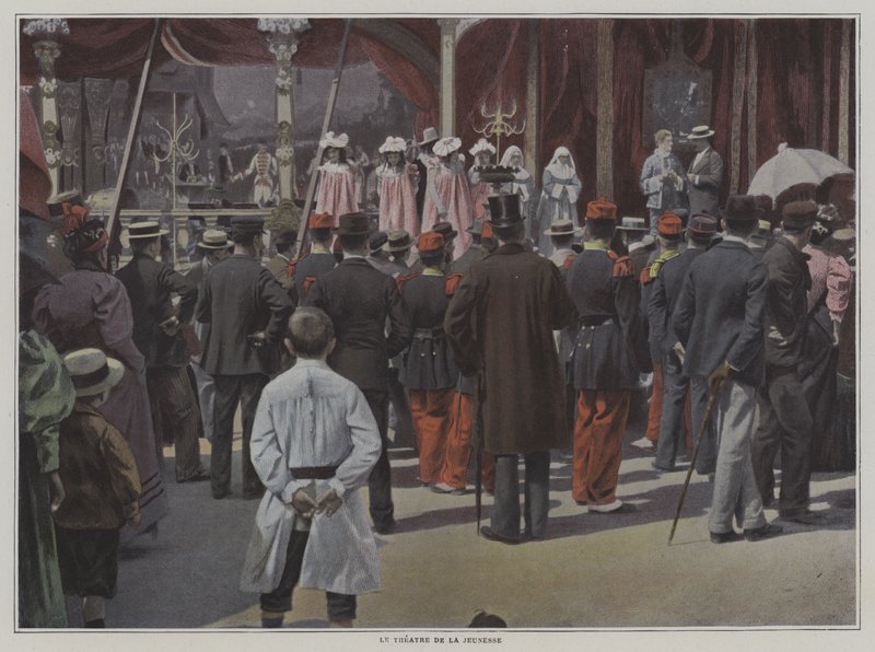 The Theatre de la Jeunesse (colour photo) 作者 法国摄影师