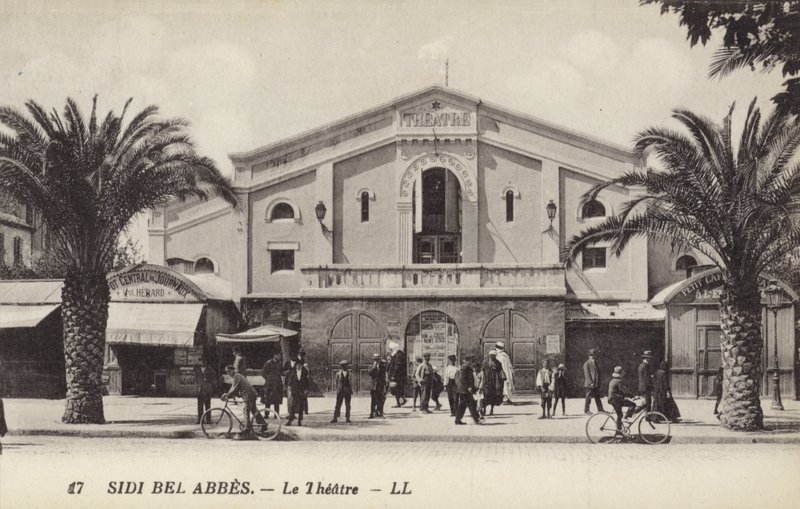 剧院，Sidi Bel Abbes，阿尔及利亚 作者 法国摄影师