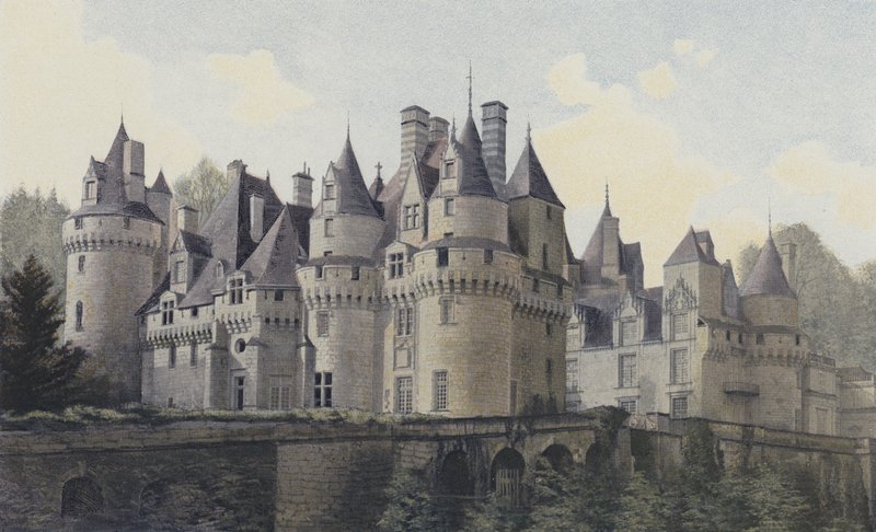 Usse，Chateau，Ensemble NE 作者 法国摄影师