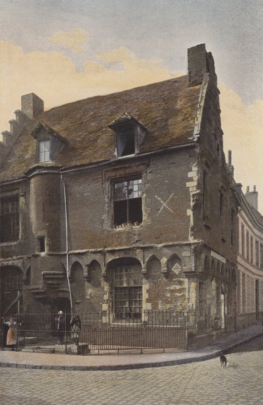 瓦朗谢讷，老房子rue Notre-Dame 作者 法国摄影师