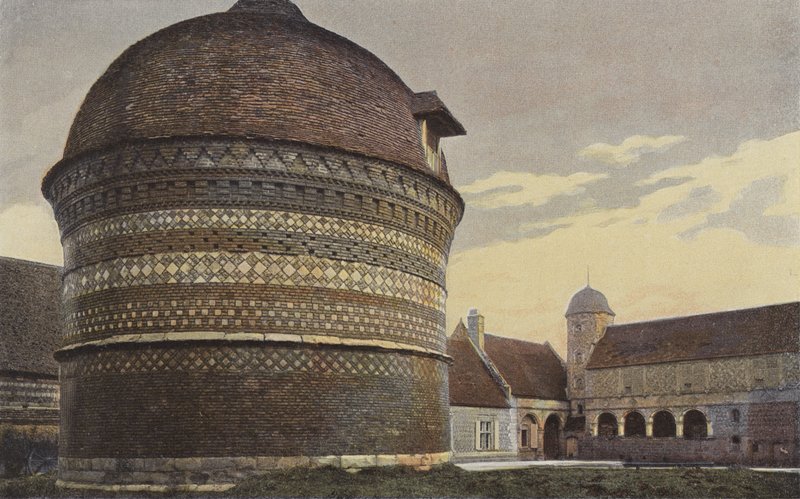 Varengeville，Manoir de larmateur Ango，内庭院和鸽舍 作者 法国摄影师