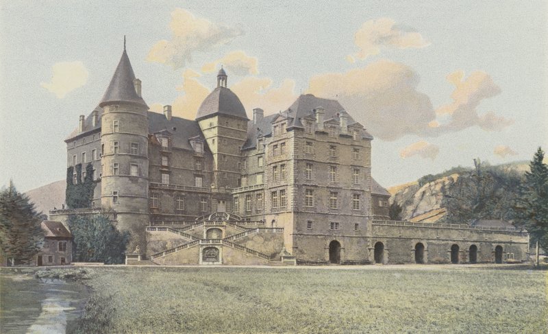 Vizille，Chateau de Lesdiguieres，公园景观 作者 法国摄影师