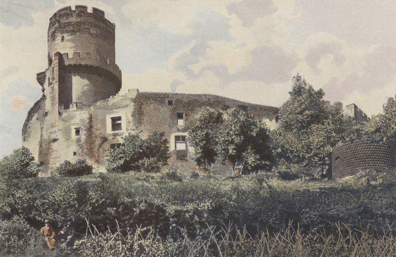 Volvic，前Chateau de Tournoel，概述 作者 法国摄影师