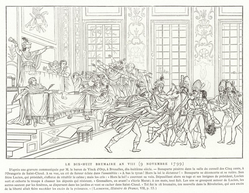 18 Brumaire，VIII年（1799年11月9日） 作者 法语学校