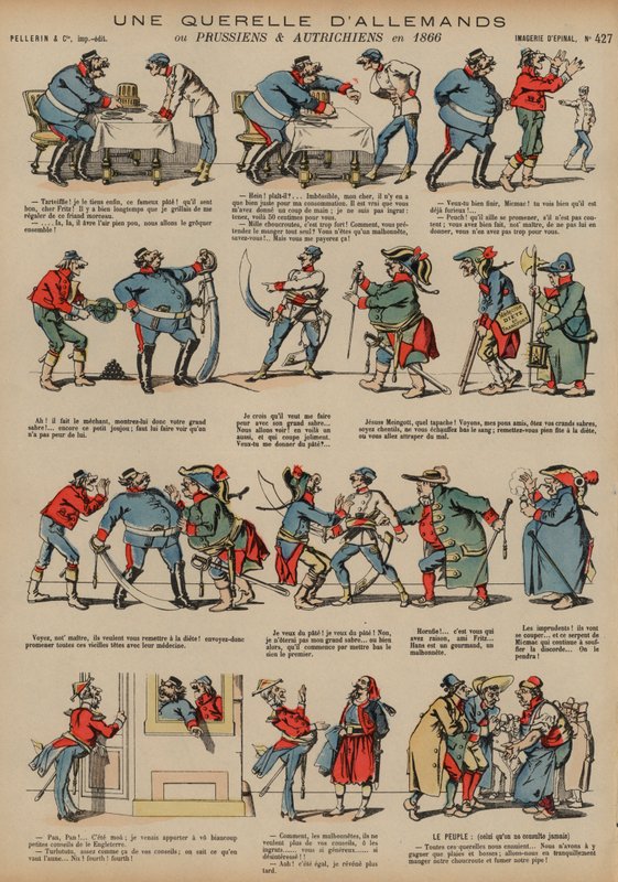 A quarrel between Germans: the Austro-Prussian War 作者 法语学校